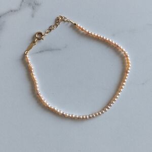 Limited Edition Catbird Ghost Rose Pearl Bracelet